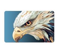 Peacoblue Adhesivo de Piel para Tarjeta de Crédito/Debito con Diseño de Cabeza de Águila, Piel de Tarjeta Personalizada Resistente Al Agua, A los Arañazos Y Atractiva En 4 estilos para Tarjetas