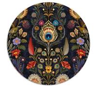 Peacock 1000 Pieces Jigsaw Puzzles For Adults Family Challenge Toys Stress Relieving Entertainment Exercise The Memory of The Brain for Adults and Kids, Age 12 Years Up 1000pcs (67.5x67.5cm)