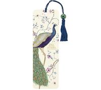 Peacock Beaded Bookmark