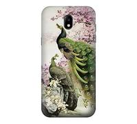 Peacock Chinese Brush Painting Funda Carcasa Case para Samsung Galaxy J5 (2017) EU Version