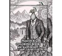 PEACOCK COLORING BOOK.