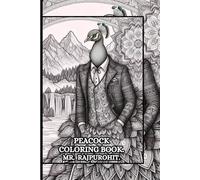 PEACOCK COLORING BOOK.