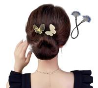 Peacock Curler Hairpin, Elegant Lazy Hair Curler Bun Maker, Easy Fast Snap Roll Hair Tool, A Tool To Fix The Ball Head