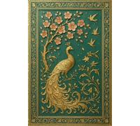 Peacock & the Plum Blossom: A Persian Grove-Inspired Hardcover Journal of Beauty, Grace, and Expression