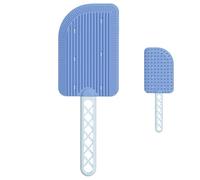 Peadeo de la mascota - Remover para perros | Cómoda experiencia de masaje portátil Peine de masaje de pelusa de doble cara portátiles | Conveniente para organizar herramientas de suministros de limpie