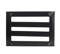 Peadlboard portátil de metal, Pedalboard de efectos de guitarra, Pedalboard de guitarra, Pedalboard portátil, Negro para pedales de efectos de guitarra