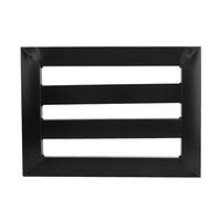 Peadlboard portátil de metal, Pedalboard de guitarra, Pedal de efectos de guitarra universal negro Tablero de pedales de efectos de guitarra, para pedales de efectos de guitarra Guitarra