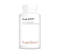 Peak ATP (adenosina trifosfato) - Ayuda a Reducir la Fatiga y Aumentar la Fuerza - Aporte de Energía - Forma de ATP Patentada y Clínicamente Validada - Vegano - Sin Gluten - SuperSmart
