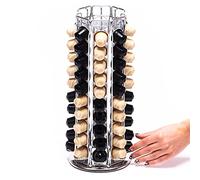 Peak Coffee Dispensador para Capsulas Nespresso Original 80 Pods | Soporte Capsulas Giratorio Compatibile con Nespresso | Porta Capsulas Café