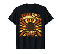 Peak Dad Performance Bowling Strike Master Retro Camiseta
