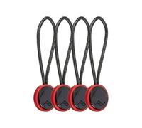 PEAK DESIGN 4-PK-AN-4 ANCLAJE Paquete De Repuesto (Rojo/Negro)