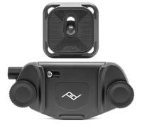 Peak Design Capture Clip V3 con placa intercambiable Arca negro