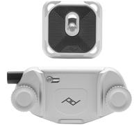 Peak Design Clip de Cámara Capture V3 Plateado + Placa | ✅Garantía de por vida