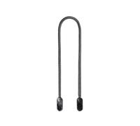 Peak Design Correa de cámara tipo cuerda - nailon tejido, 118,5 cm en bandolera, longitud fija, liberación rápida, carga de 90,7 kg, para fotógrafos, Negro, Neck