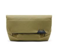 Peak Design Field Pouch V2, Kelp, organizador 2 en 1 y bandolera, correa de hombro ajustable y trabillas integradas para cinturón, lona de nailon resistente a la intemperie, bolsa organizadora o bolsa