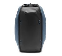 Peak Design Mochila de viaje de 45 a 65 L, color océano, resistente a la intemperie, diseño expandible, camino con cremallera extralargo, correas almacenables, se adapta a cubos de embalaje y cubos de