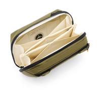 Peak Design Tech Pouch, Kelp, organizador de electrónica para viajes o transporte diario, almacenamiento estilo origami, paso de cables, nailon reciclado resistente a la intemperie, bolsa de