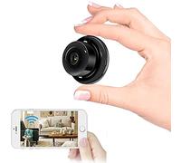 Peak Health Cámara espía Oculta - Mini cámara Wi-Fi HD 1080P - Pequeña cámara inalámbrica con cámara IP con Infrarrojos - Función de visión Nocturna - Seguridad para el hogar - Monitor de bebé