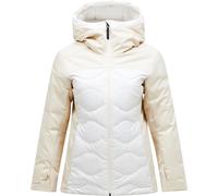 Peak Performance - Chaquetas de esquí mujer - W Silverchute Helium Down Jacket Sand Fog Off White para Mujer - Talla L - Blanco Blanco L