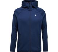 Peak Performance - Forros polares - M Rider Essentials Zip Hood Blue Shadow - Talla L - Azul marino Azul marino L