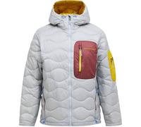 PEAK PERFORMANCE Helium Utility Down Hoo - Hombre - Gris / Marrón - talla L- modelo 2026
