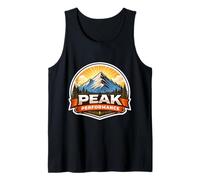 Peak Performance - Juego de Palabras para Escalar montañas, Senderismo Camiseta sin Mangas