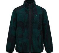 Peak Performance - Marcas - M Graphic Pile Jacket Logo Era de Lana - Talla L - Verde Verde L