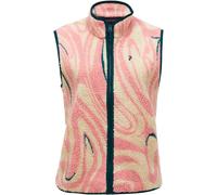Peak Performance - Marcas - W Graphic Pile Vest Topo Swirl para Mujer - Talla M - Rosa Rosa M
