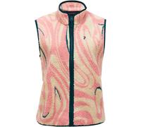 Peak Performance - Marcas - W Graphic Pile Vest Topo Swirl para Mujer - Talla XS - Rosa Rosa XS