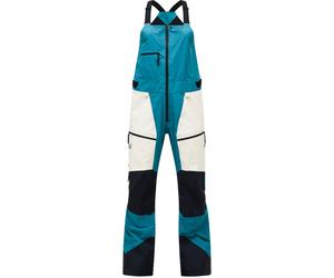 Peak Performance - Pantalones de esquí mujer - W Vertical Gore-Tex Pro Bib Hydro Fresh Sand Fog para Mujer - Talla S - Azul Azul S