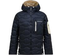 Peak Performance - Plumíferos esquí - M Helium Utility Down Hood Black Sand Fog - Talla M - Negro Negro M