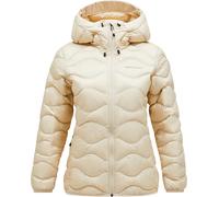 Peak Performance - Plumíferos esquí mujer - W Helium Down Hood Jacket Sand Fog - Talla L - Beige Beige L