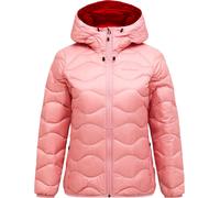 Peak Performance - Plumíferos esquí mujer - W Helium Down Hood Jacket Warm Blush Red Pompeian para Mujer - Talla M - Rosa Rosa M
