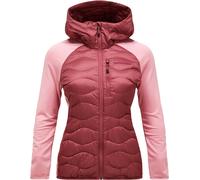 Peak Performance - Plumíferos esquí mujer - W Helium Down Hybrid Hood Wild Rouge Warm Blush para Mujer - Talla M - Rosa Rosa M