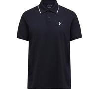 Peak Performance - Ropa de senderismo - M Mountainbreath Polo Black - Talla L - Negro Negro L