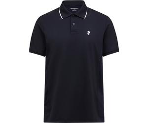 Peak Performance - Ropa de senderismo - M Mountainbreath Polo Black - Talla L - Negro Negro L