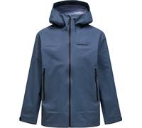 Peak Performance - Ropa de senderismo - M Treeline Gore Tex 3L Jacket Mountain Mist - Talla M - Azul Azul M