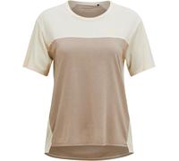 Peak Performance - Ropa de senderismo mujer - W Trail Wool Blend SS Sand Fog Avid Beige para Mujer de Lana - Talla L Beige L