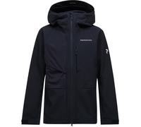 Peak Performance - Ropa para esquí de travesía - M Ascent Softshell Jacket Black de Softshell - Talla S - Negro Negro S