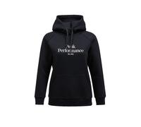 PEAK PERFORMANCE Sudadera con capucha original para mujer negro | S