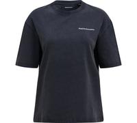 PEAK PERFORMANCE W Graphic Tee - Mujer - Negro - talla M- modelo 2025