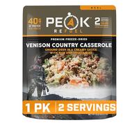 Peak Refuel Mendes Signature Meals - Comidas variadas liofilizadas de primera calidad | Caza, supervivencia, camping, alimentos para mochileros | Carnes de caza altas en proteínas | MRE | Hecho en