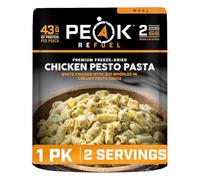 Peak Refuel Pasta de Pesto con Pollo | Freeze Dried Senderismo y Camping Food | Increíble sabor | Alta Proteína | Real Meat | Real Meals | Preparación rápida