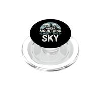 Peak Travel Mountain Escapes Caminatas aventureras Cabaña acogedora PopSockets PopGrip para MagSafe