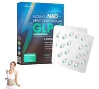 Peaka GLP-1, GLP-1 Health Ultra Concentrated Essence Liquid Pearls, NAD + ESENCIA PERLAS LÍQUIDAS PARA PROMUDA LA DIGESTIVA INTESTINAL, SOPORTE ENERGÍA (1pcs)