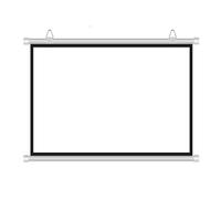 Peakjune Proyector Desplegable Manual Pantalla,Pantalla Proyector Manual ProyeccióN,Pantalla ProyeccióN Antiluz HD Montado Pared,Ascenso Y Descenso Suaves,para Videojuegos
