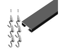 Peakjune Riel para Colgar Cuadros,Sistemas para Colgar Cuadros con Riel,Sistemas para Colgar Arte,Alta Capacidad De Carga,Adecuado para Hogares,Oficinas,Escaparates O GaleríAs