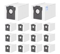 PeakLife 14 Bolsas para Dreame L10s Ultra Gen 2, X40/X50 Ultra Complete, L40s Pro Ultra, L50 Pro Ultra, Matrix10 Ultra, MOVA V50 Ultra Complete, P50 Pro Ultra, Recambios para Robot Aspirador (3.2L)