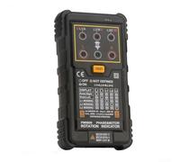 PEAKMETER PM5900 Probador de pedido de fase sin contacto para motor de CA trifásico | Carcasa ABS, detección de 2Hz-400Hz | Pruebas eléctricas industriales