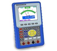 PeakTech, 1195 Osciloscopio/Multímetro Portátil Osciloscopio 100 MHz / 2 CH con Multímetro Digital con Estuche Universal para Instrumentos de Medida, P 1195
